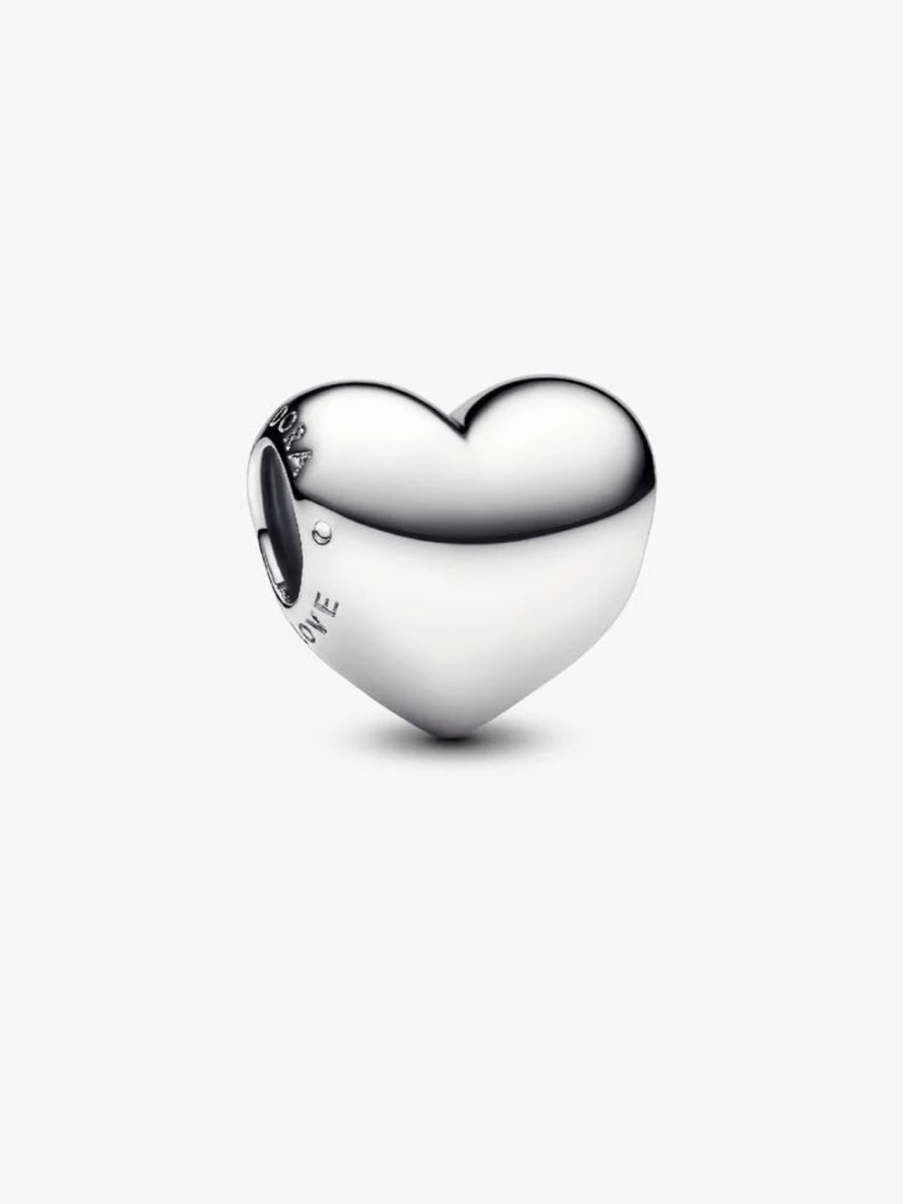 Pandora Steeling Silver Sparkle of Love Puffy Heart Charm